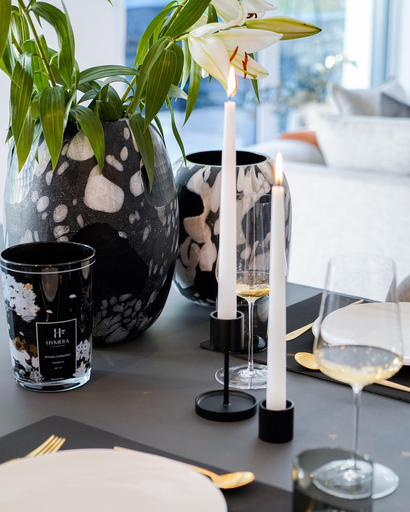 [Candle holder - Shadow B] Candle holder - Shadow black